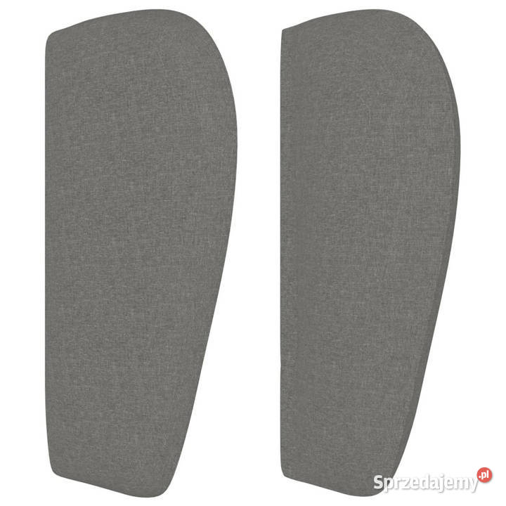 Zagłówek uszak ciemnoszary 83x23x7888 tkanina Warszawa