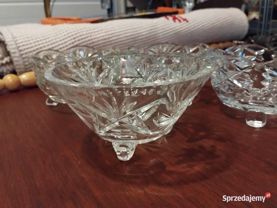kryształowe półmiski 4 sztuki Pozostałe Gorzów Wielkopolski