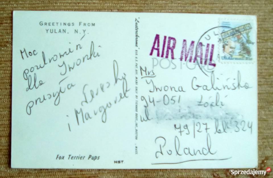 MAŁE PIESKI Pocztówki i karty telefoniczne Piszczac