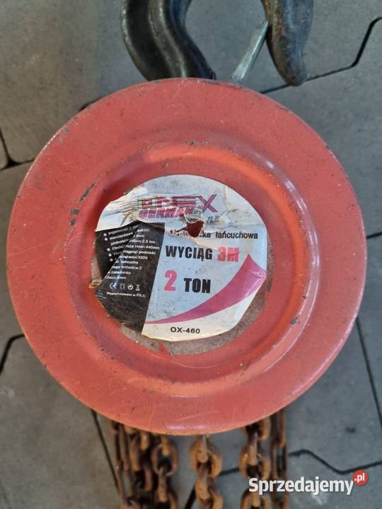 Sprzedam wciągarkę łańcuchową Piotrków Trybunalski sprzedam
