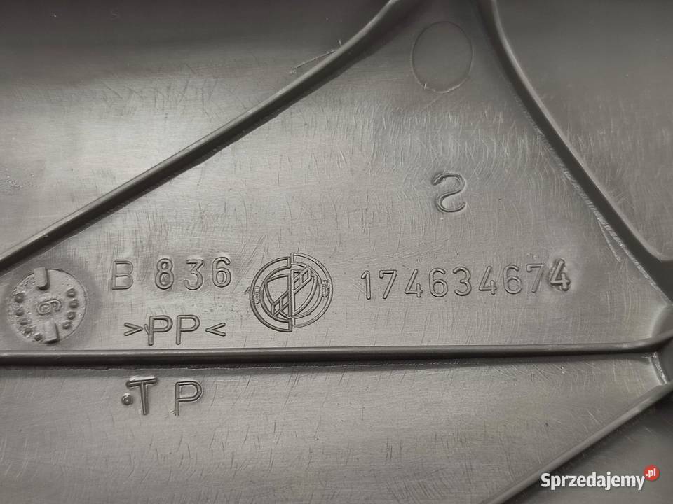 OSŁONA FOTELA PRAWY PRŻÓD FIAT PUNTO I 19931997 lubelskie sprzedam