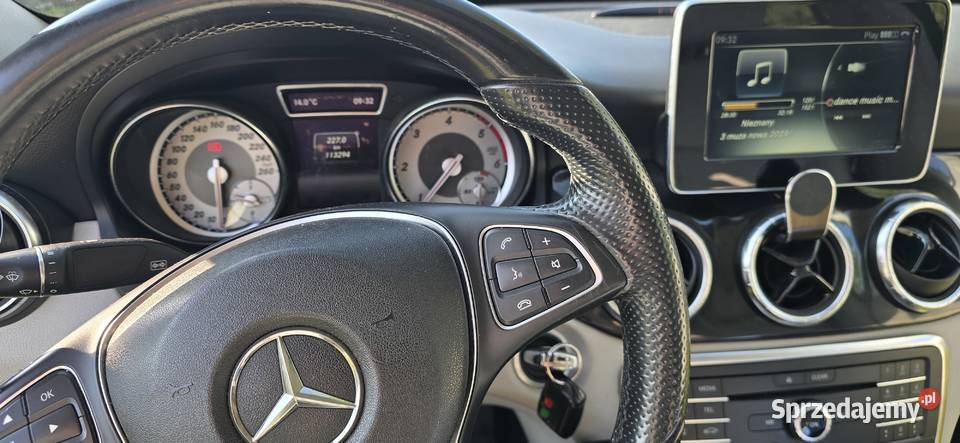 Mercedes cla biały perła komputer pokładowy Rybnik