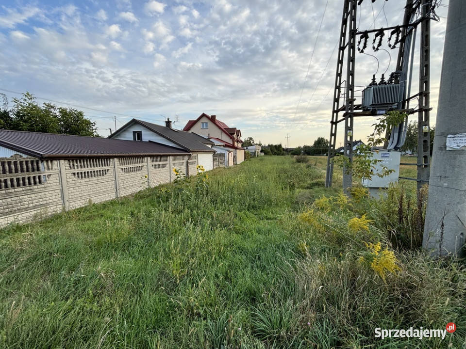 Działka budowlanousługowa 1863 m2 w Święcicach Sprzedaż Święcice
