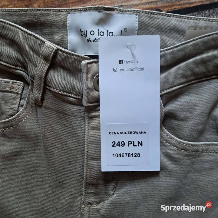 Spodnie jeansowe marki by o la la łódzkie Wieluń