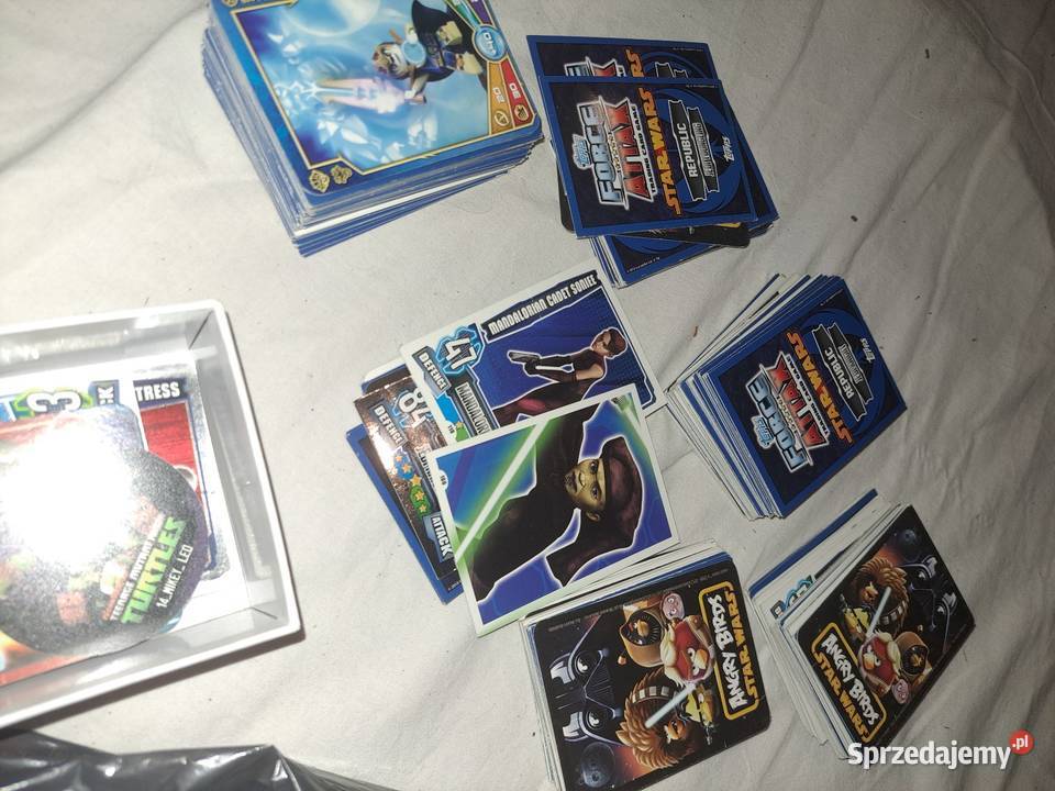 Karty kolekcjonerskie star wars ninjago Kraśnik