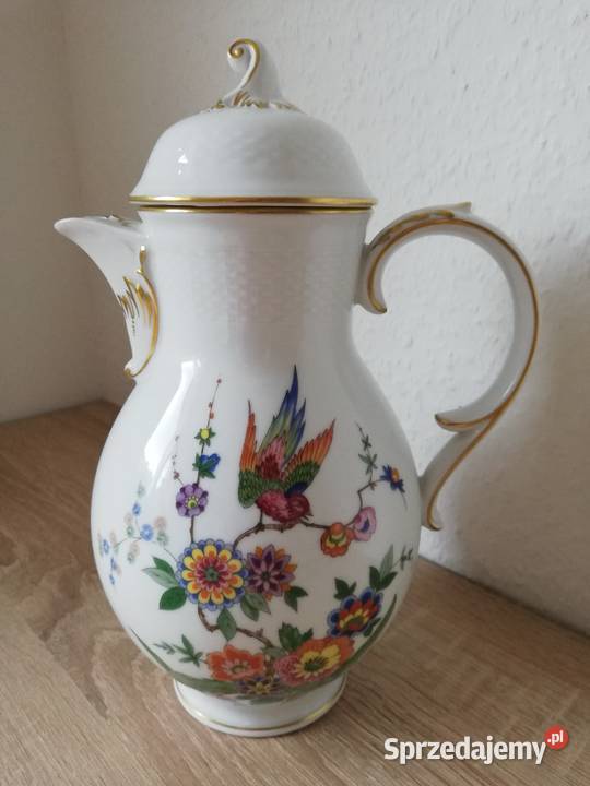 Dzbanek porcelanowy rajski ptak