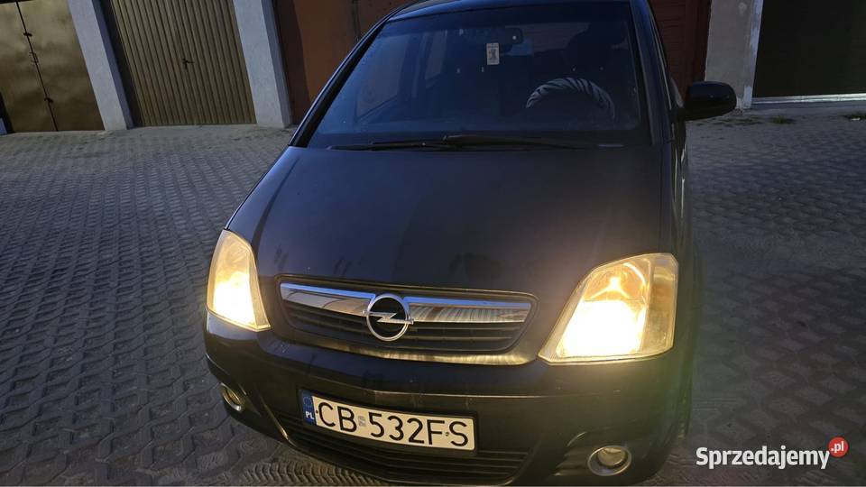Opel Meriva 16 Benzyna Gaz welurowa tapicerka Meriva kujawsko-pomorskie Bydgoszcz