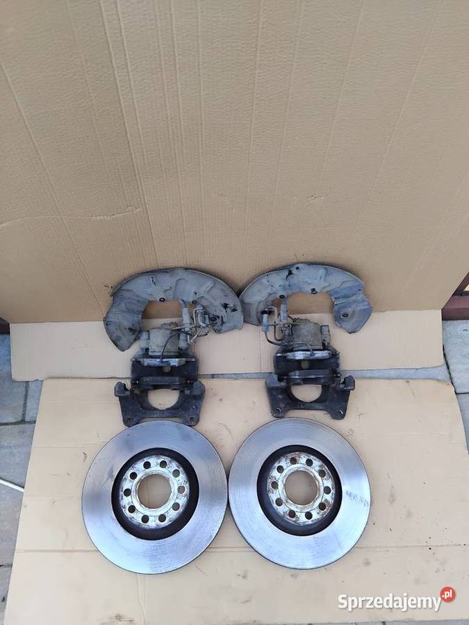 Swap 312mm hamulce zaciski tarcze osłony Audi A4 Tarcze hamulcowe Grodków
