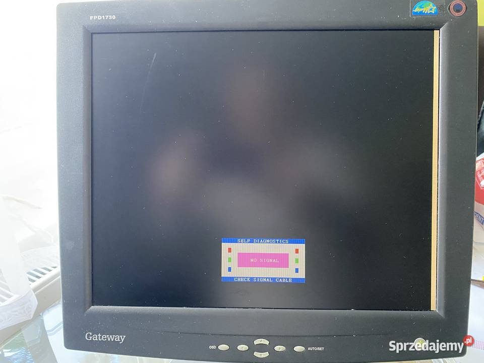 Monitor Gatewey FPD 1730 VGA podkarpackie Lubaczów