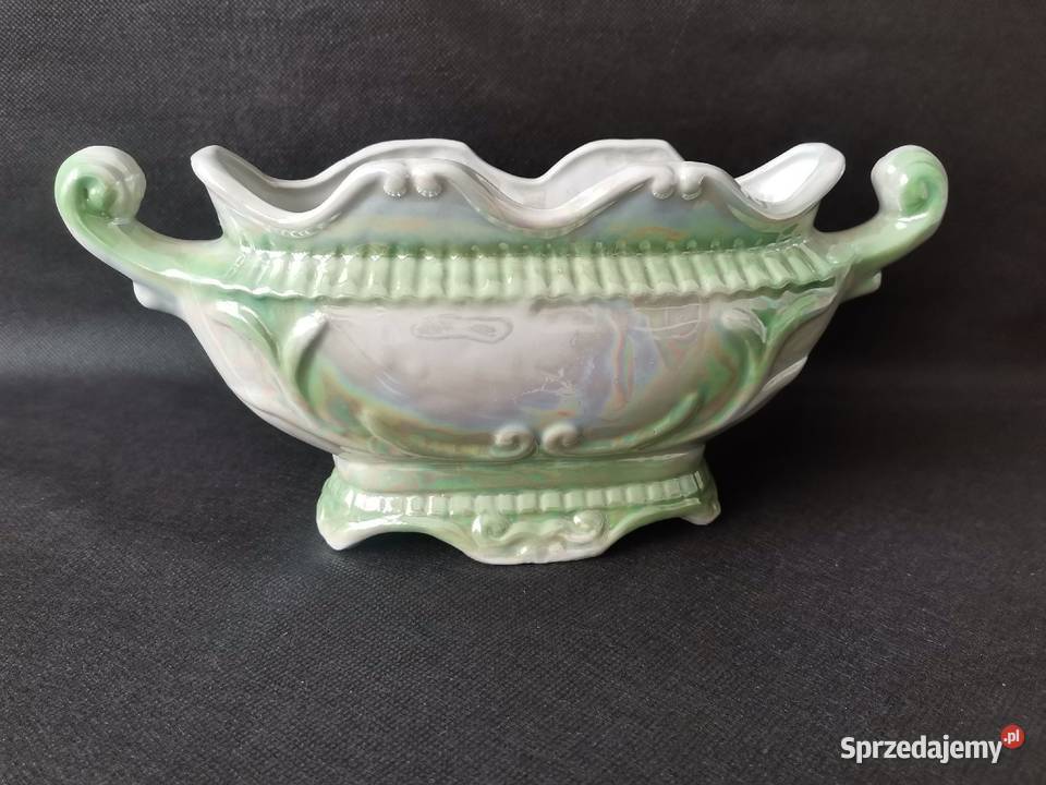 Stara porcelanowa żardiniera porcelana Katowice