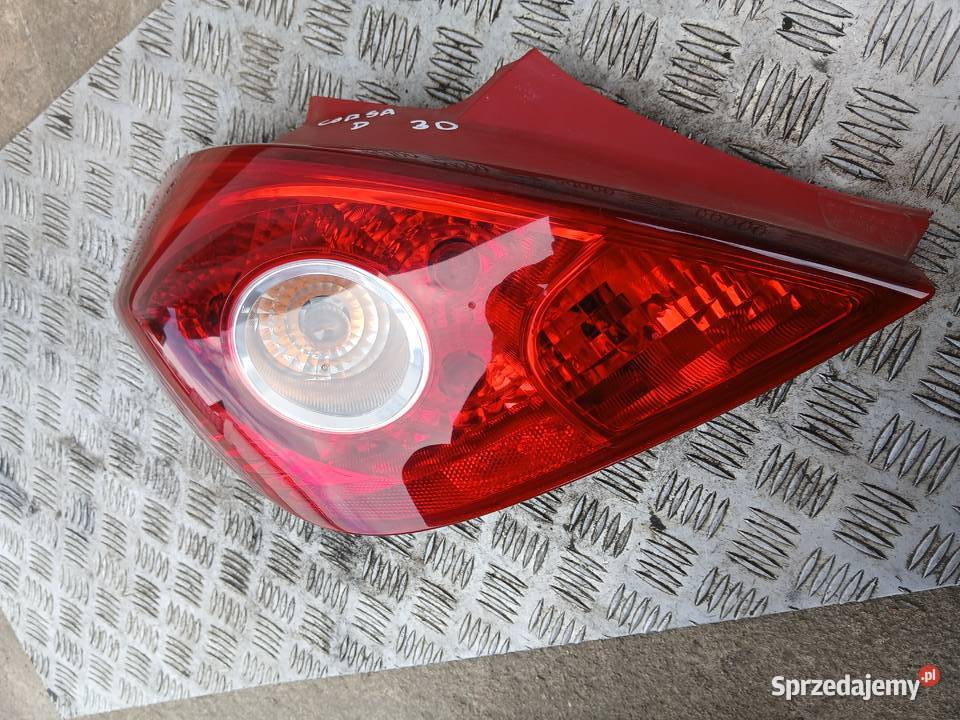 Lampa lewa tylna 13186350 Opel Corsa D 4 EU 3D małopolskie Radłów
