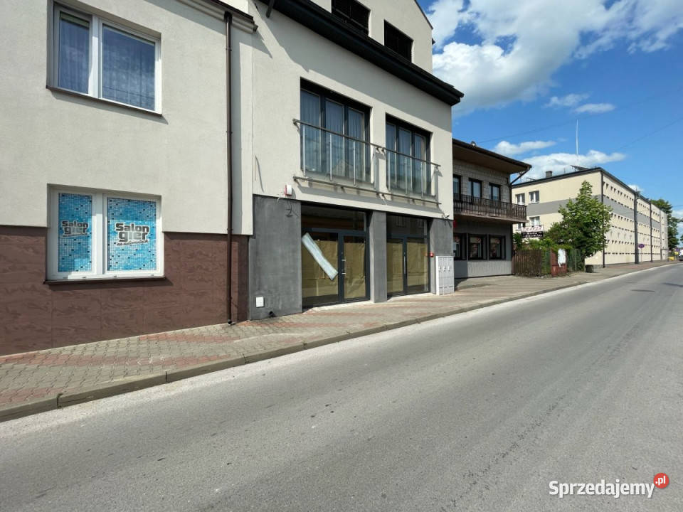 Wynajmę lokal Włoszczowa Mickiewicza 92 metry handlowo-usługowy