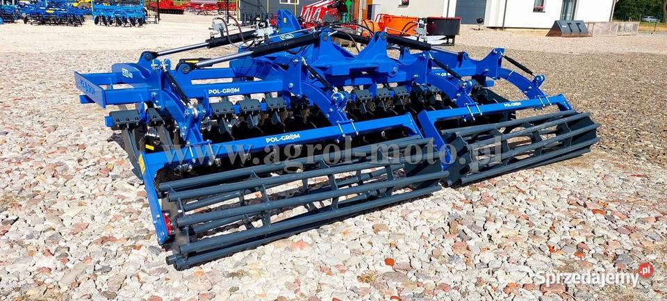 Brona talerzowa Agregat 4m zawieszana ciągana Agregaty Iława