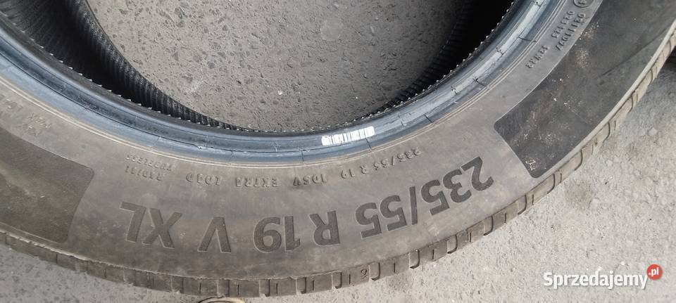Komplet opon letnich 23555R19 dot 1424 lato Katowice