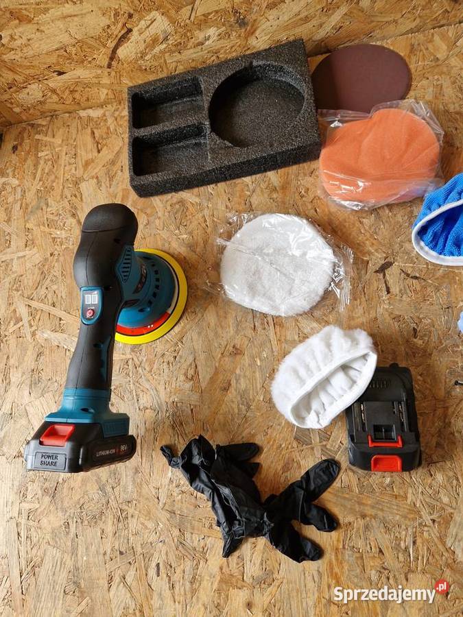 Polerka mimośrodowa samochodowa akumulatorowa Głogowa