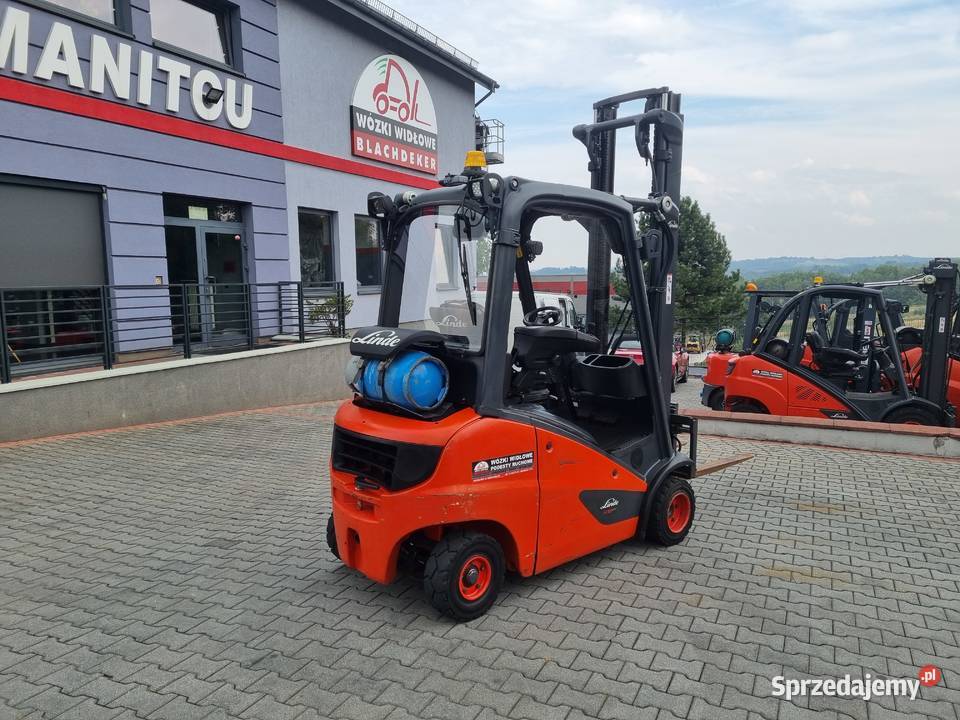 Wózek widłowy Linde H18T01 Mogilany sprzedam