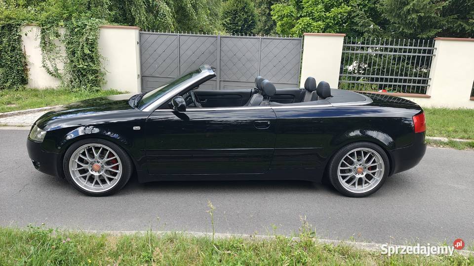 Audi A4 Cabrio 24 V6 manual BBS Sline gleba A4