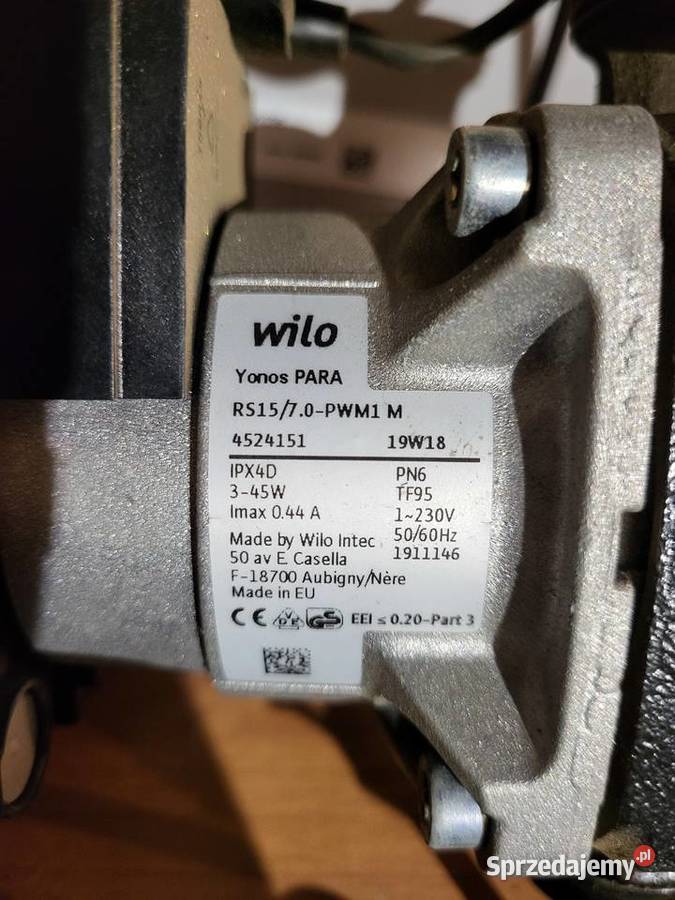 Wilo Yonos Para PWM1 pompa wody Wilo Katowice