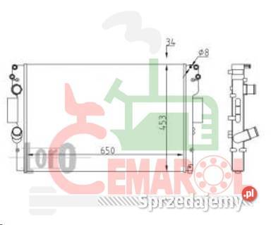 Chłodnica IVeco daily 0611 23hpi 504152996 Słupsk