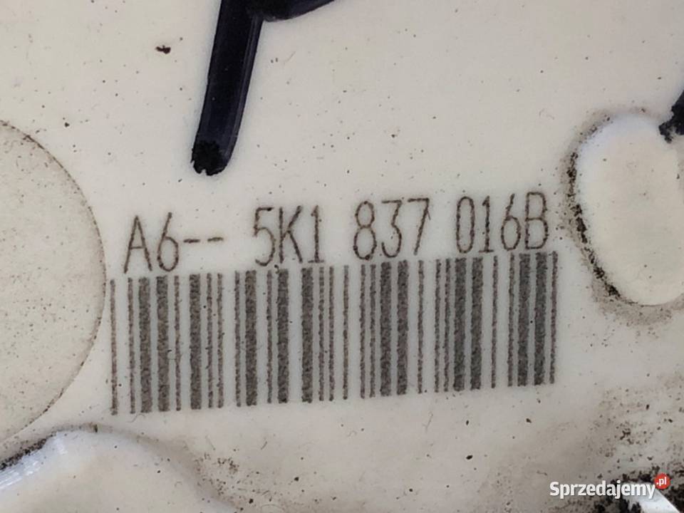 ZAMEK DRZWI PRAWY PRZÓD VW GOLF VI Hatchback