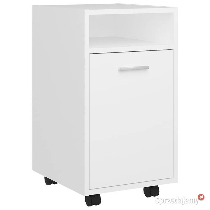 Szafka boczna kółka biała 33x38x60 materiał Warszawa