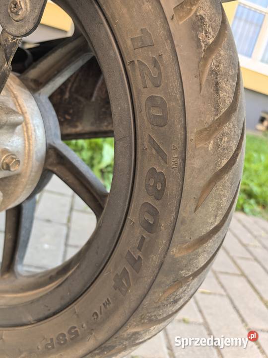 Skuter Kymco SUPER 8 Koła 14 Kufer 2007r OPŁATY Motocykle, skutery, quady Poznań