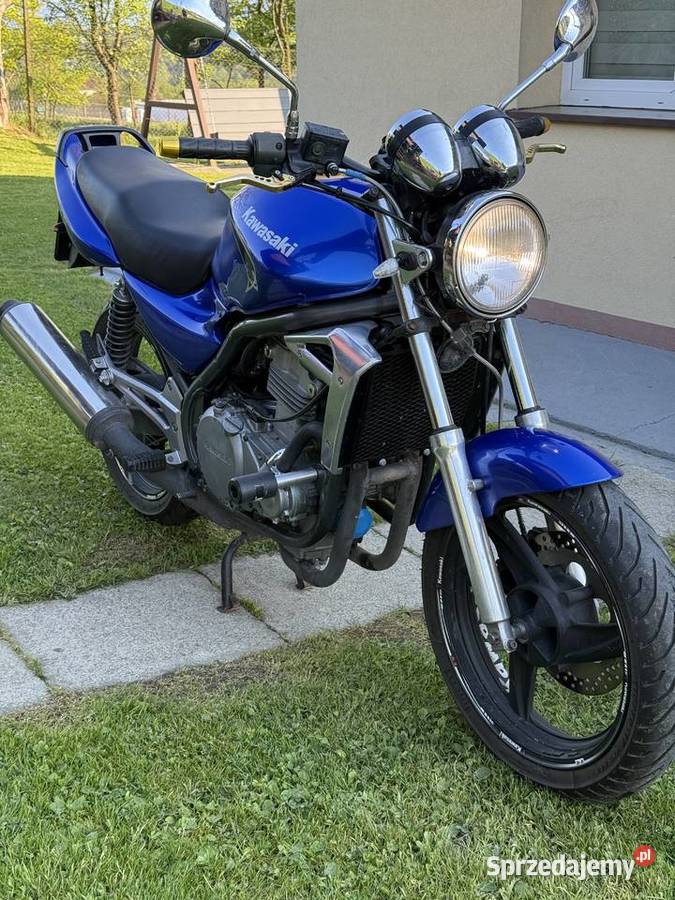 Kawasaki ER5 500 49 doinwestowany Rok produkcji 2004 Trzetrzewina
