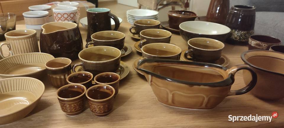 Dużo Porcelany i kryształów Fajans Pruszków mazowieckie Warszawa