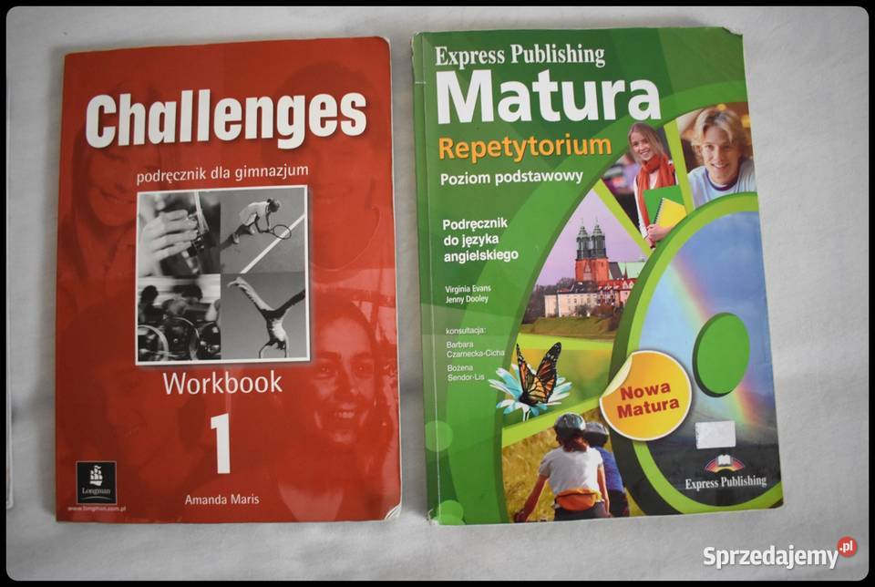 Zestaw książek i ćwiczeń do nauki języka Płock