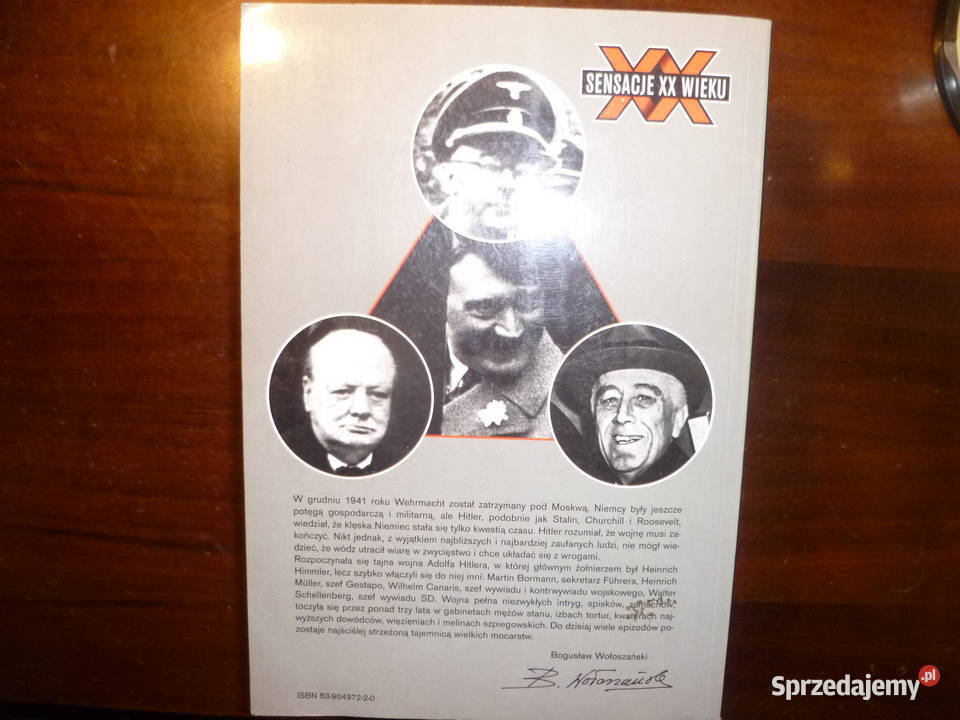 Tajna wojna Hitlera BWołoszański Kraków