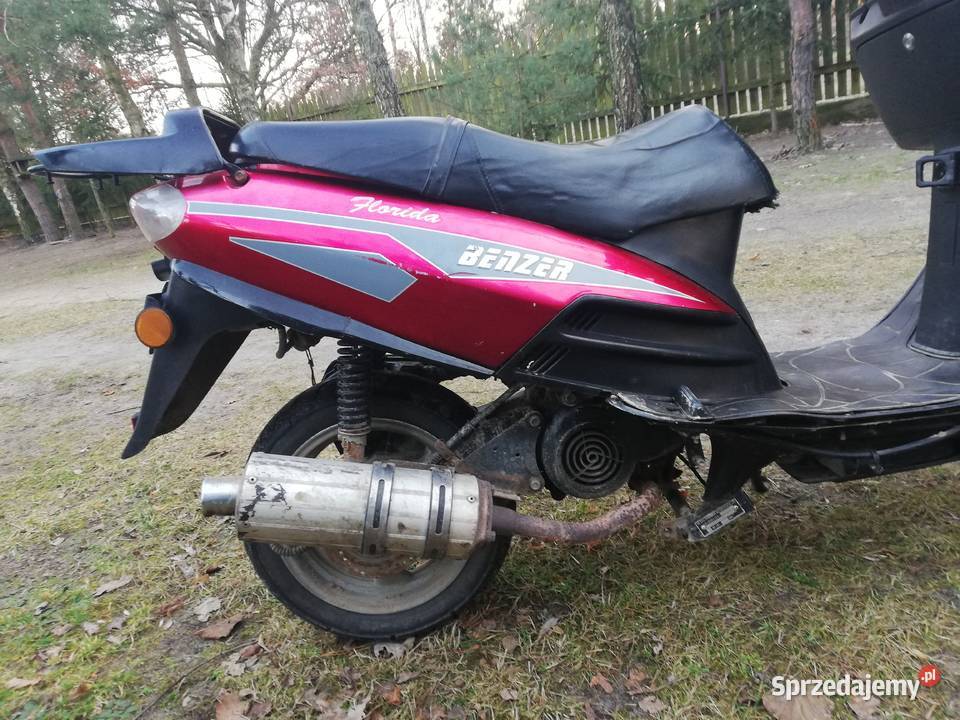 Sprzedam Skuter Benzer Florida 2t 50 bagażnik Dobre