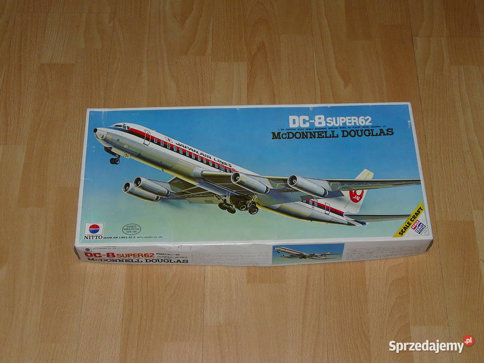 SamolotDc8 Super62 McDonneel Douglas Nitto Rabka-Zdrój sprzedam