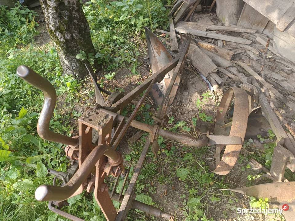 Pług 2skibowy dwuskibowy zagonowy solidny polska Bieńkówka sprzedam