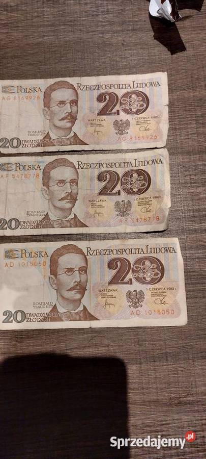 Sprzedam banknoty 20zl Wrocław
