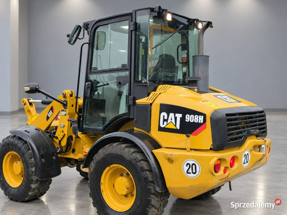 kompaktowa Cat 908H2 Caterpillar 908H Ładowarka