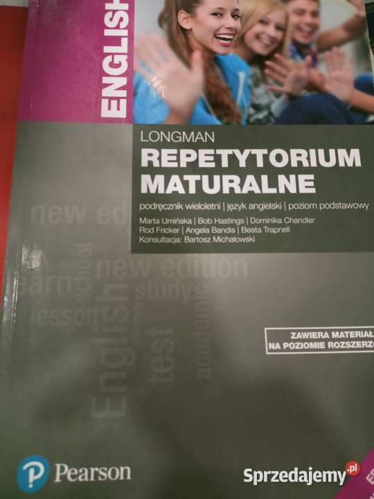 Repetytorium maturalne podstawa Pearson Longman Antykwariat Warszawa