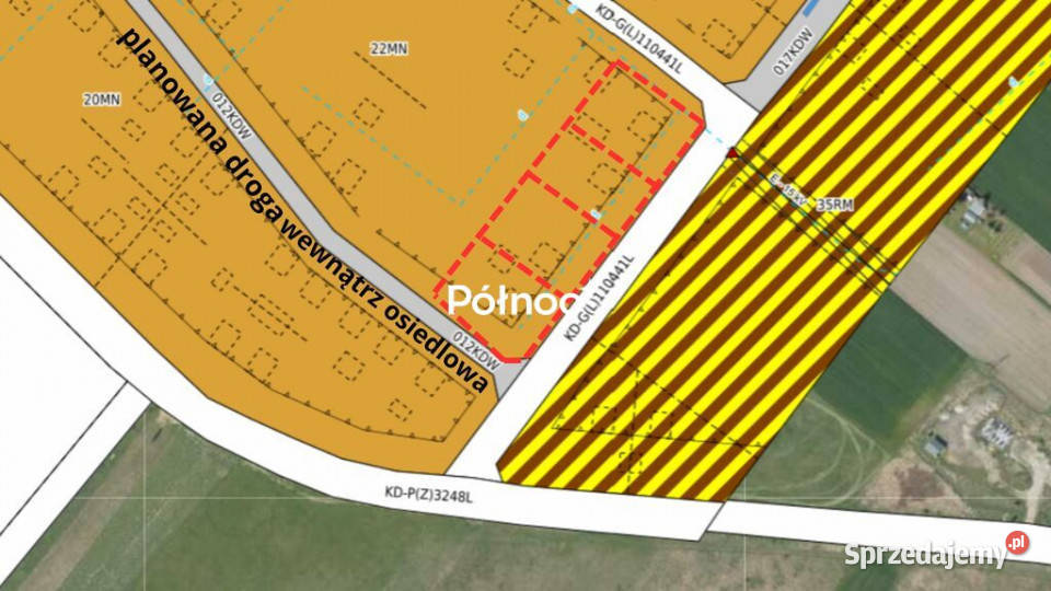 14 arowe działki budowlane Mokre Obrzeża 35m sprzedam