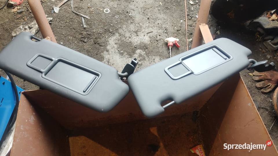 Osłona przeciwsłoneczna daszek lewa prawa osobowe wielkopolskie Książ Wielkopolski