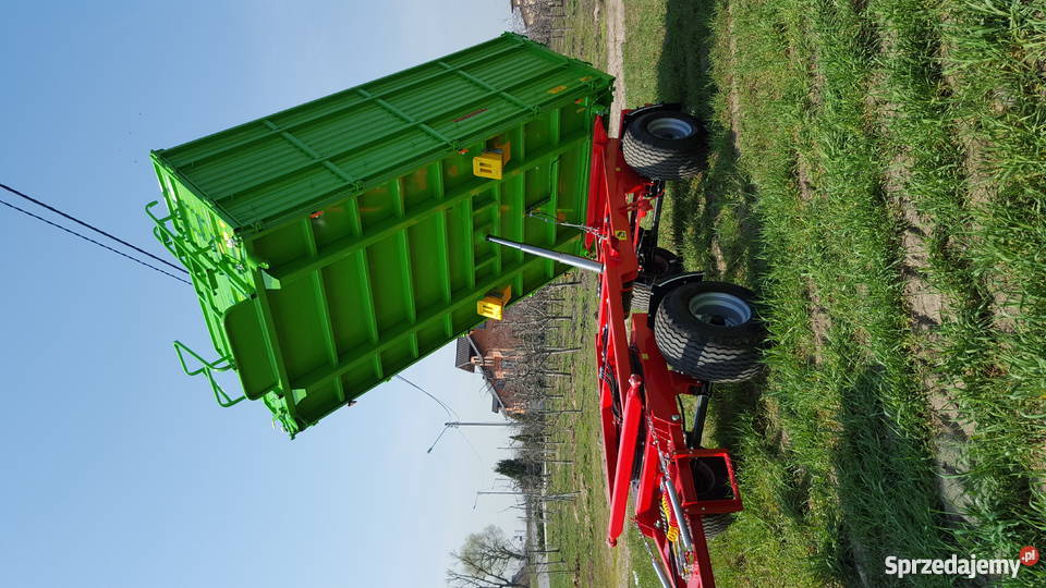 Przyczepa rolnicza dwuosiowa wywrotka 8 ton Warka