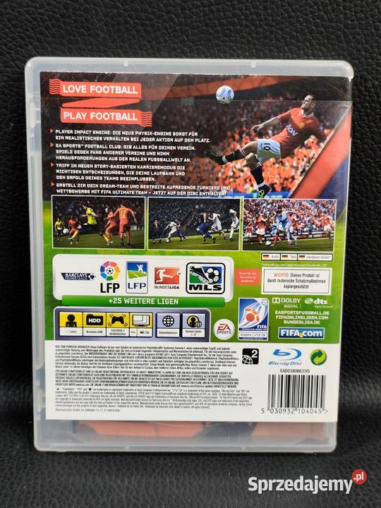 PlayStation 3 Fifa 12 sprzedam