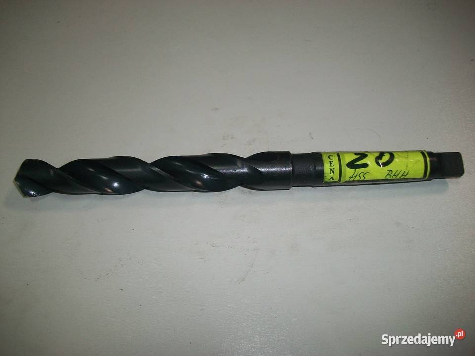 Wiertło 20 mm HSS stożkowe