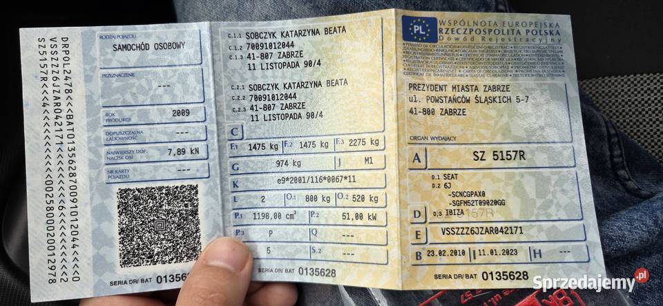 Seat Ibiza 195000km śląskie Zabrze