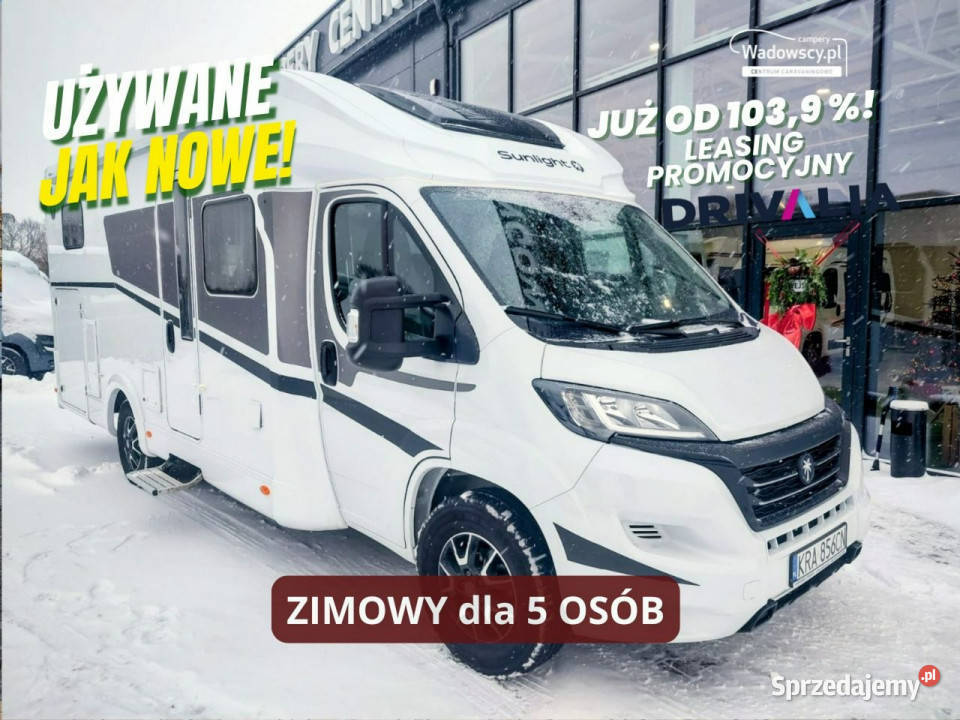 samochody kempingowe Sunlight T 67 5 osobowy z małopolskie Gaj