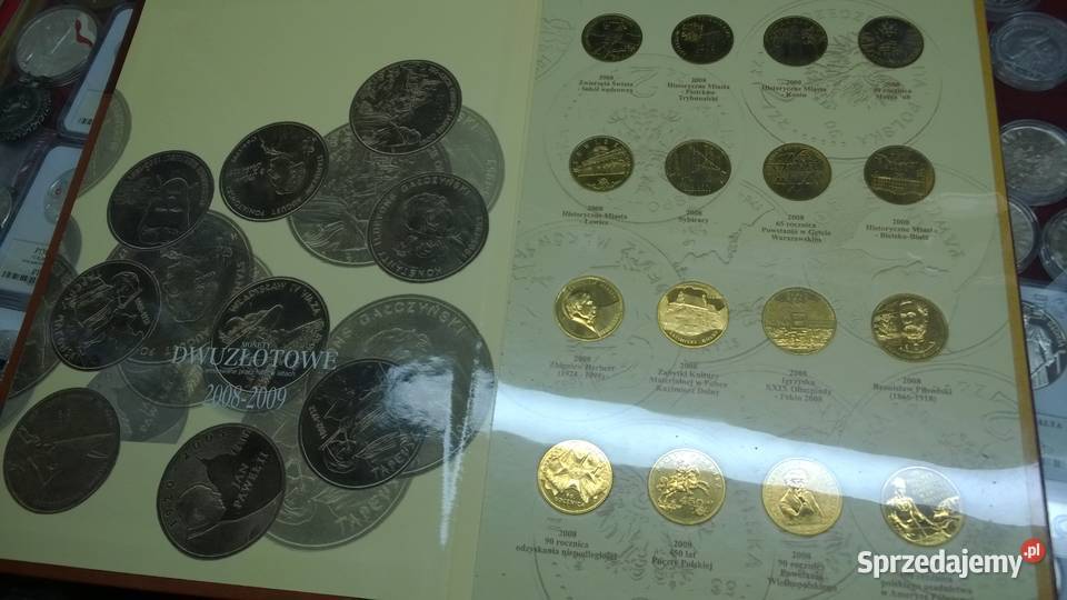 monety 2 ALBUM 2008 2009r 34 Numizmatyka Warszawa