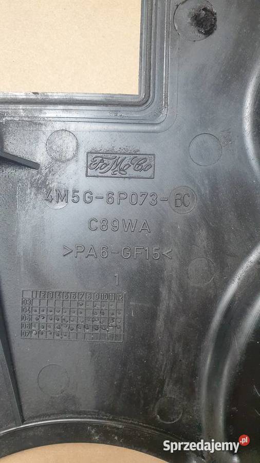 obudowa pokrywa rozrządu Ford Volvo 16 benzyna Snopków