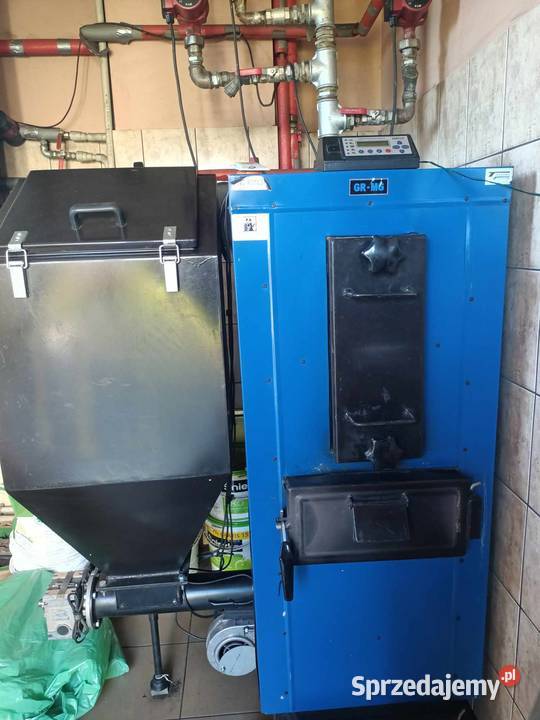 Kocioł grzewczy piec GRMG 27kW boiler pompy pomorskie Trąbki Wielkie