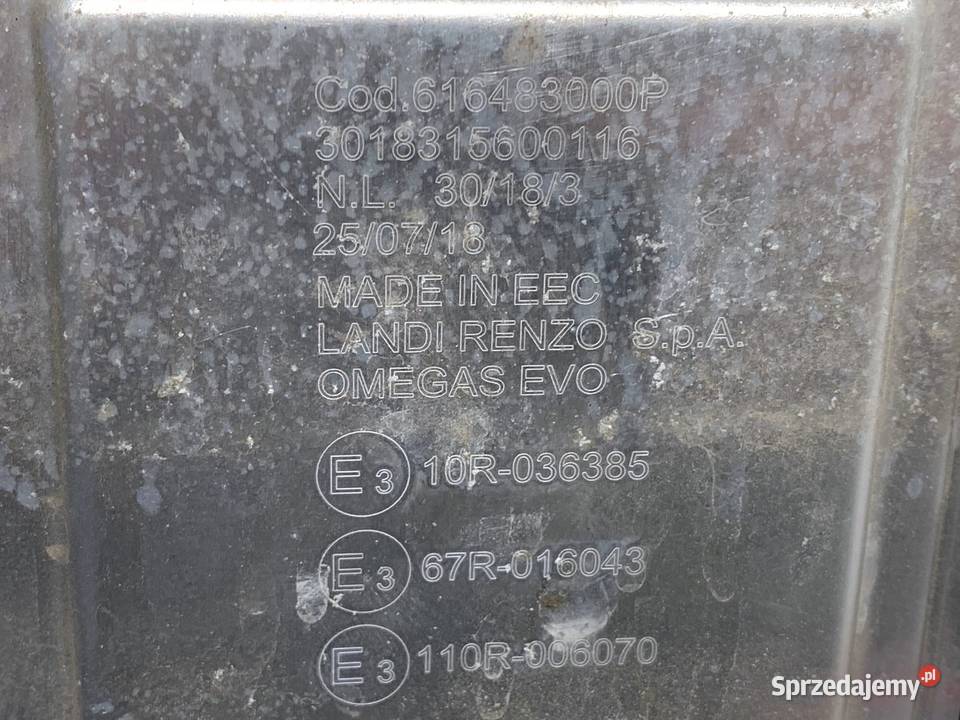 KOMPUTER LPG 67R016043 STEROWNIK GAZU ZASILANIA sprzedam