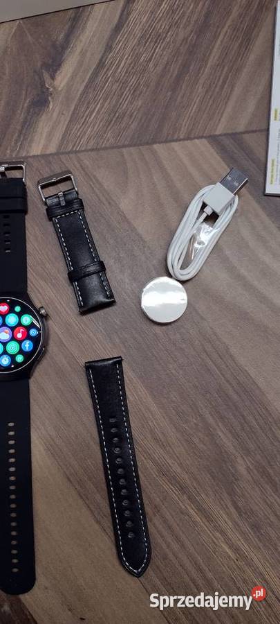 Smartwatch GT4 PRO GPS NFC 2 paski kompas Nowy podkarpackie Mielec