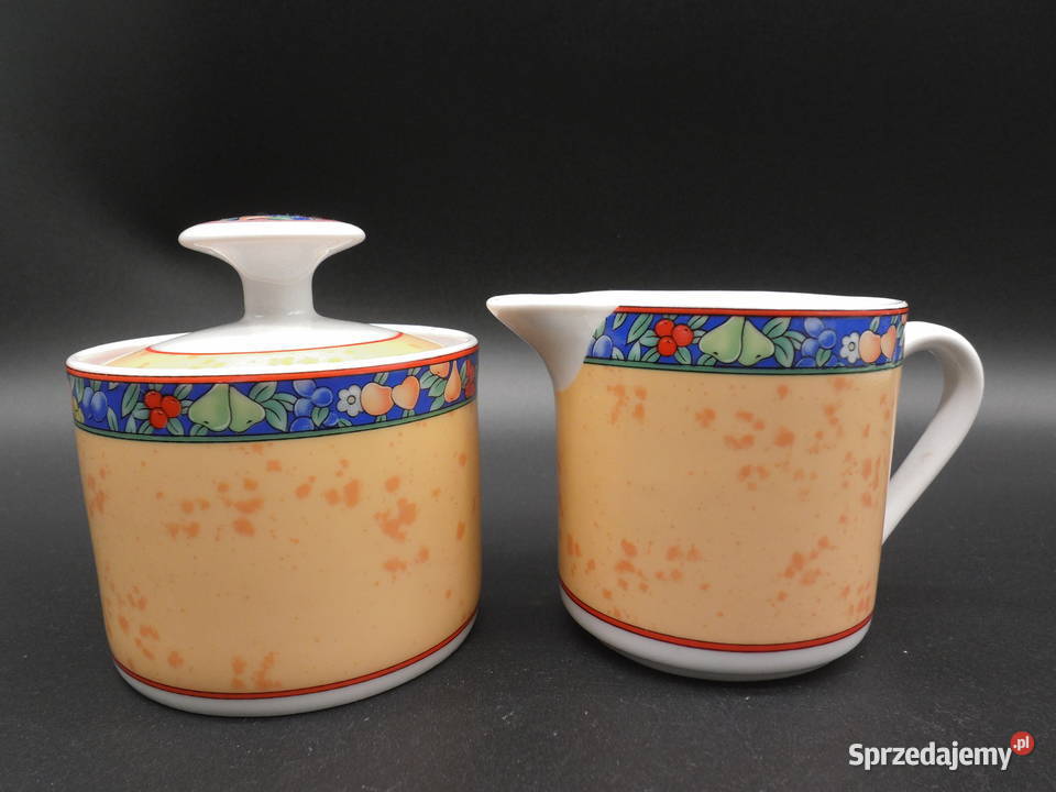 Zestaw Mlecznik Cukiernica Ritzenhoff Breker Raszków