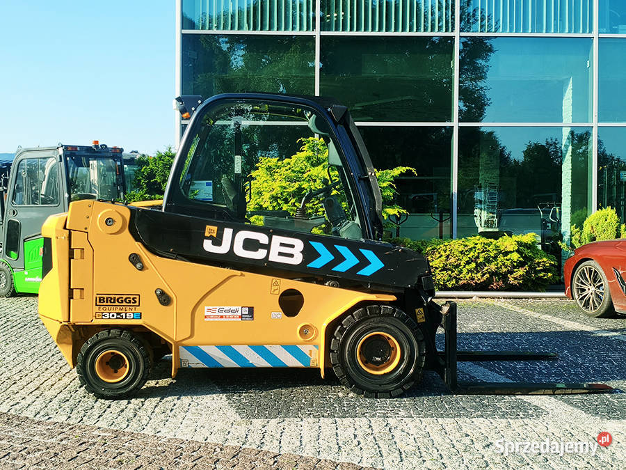 Wózek widłowy elektryczny JCB 3019E 3 tony Kęty